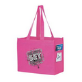 Side Pocket Non-Woven Tote Bag (16"x6"x12") - Screen Print